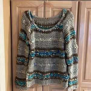 Free People chunky knit sweater